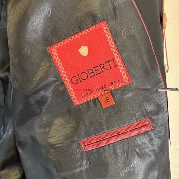 Gioberti Boys Black Blazer Jacket Size 18 NWT Formal Dress Coat BS-81 - Picture 5 of 7